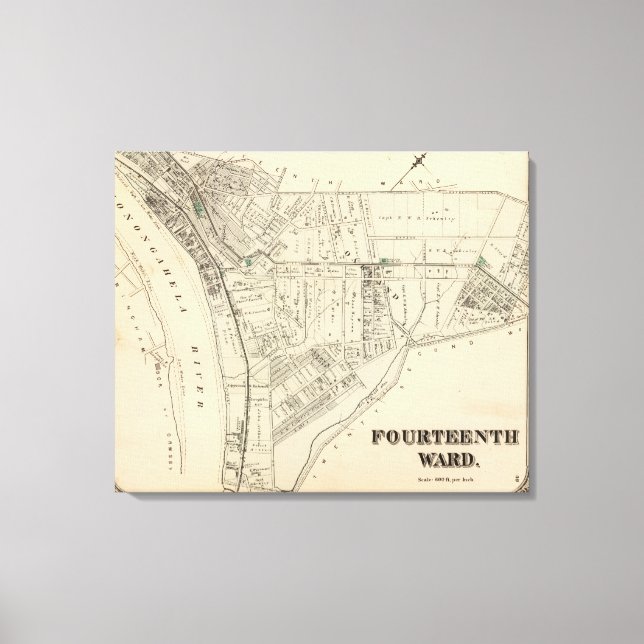 Lienzo Sala 14 de Pittsburgh, Pennsyvania 2 (Anverso)