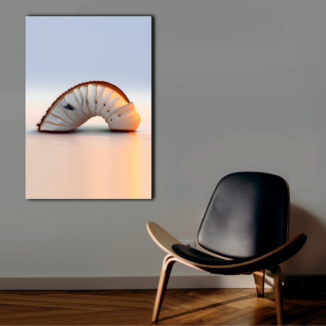 Lienzo Sala de estar costera Pared Art Seashell (Subido por el creador)