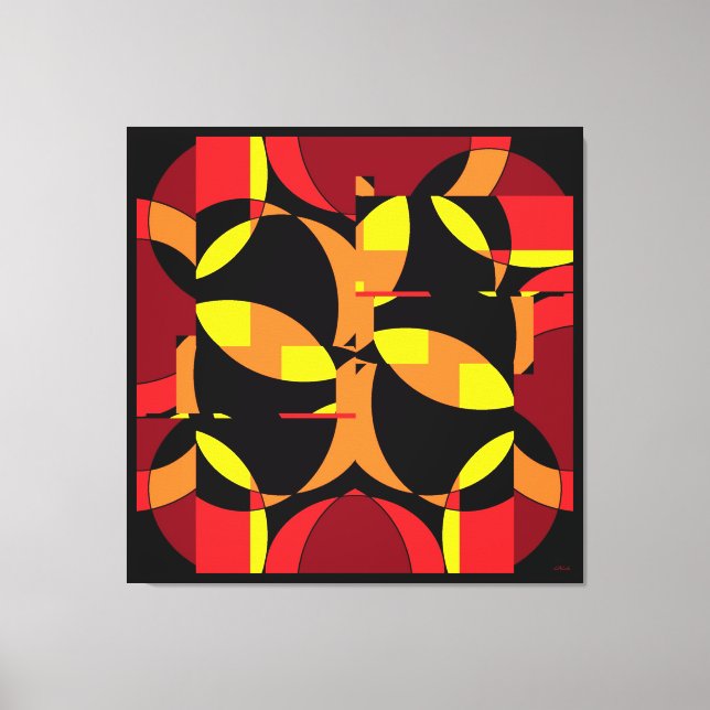 Lienzo Salarios de hora cero (Anverso)