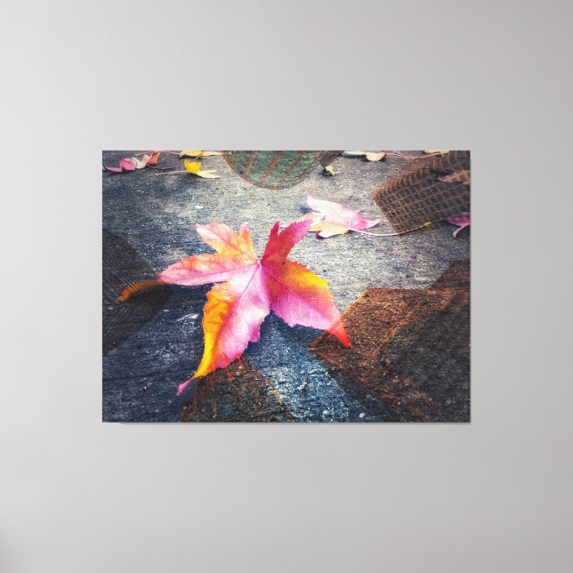 Lienzo Salida en Ciudad Caída (Anverso)