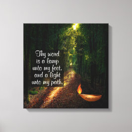 Lienzo Salmo 119:105