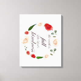 Lienzo Salmo 33, Amabilidad Plena, Botánico