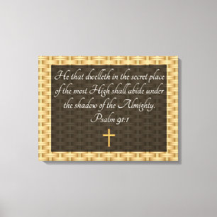 Lienzo Salmo 91:1