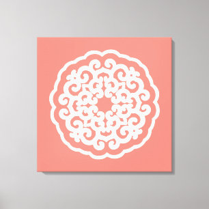 Lienzo Salmon Asian Moods Mandalla