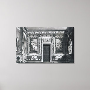 Lienzo Salón griego, de 'arquitectónico