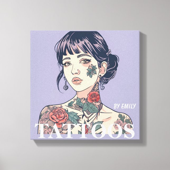 Lienzo Salón Tattoos (Anverso)