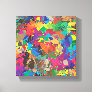Lienzo salpicaduras de muestra de color