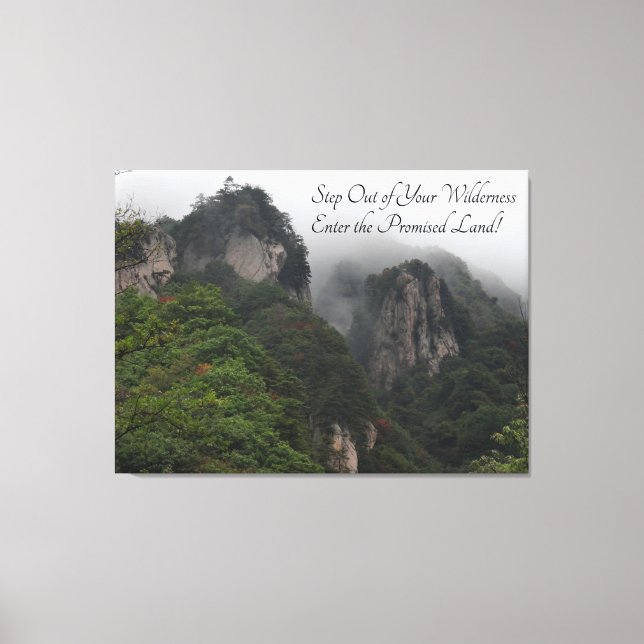 Lienzo "Salte de tu salvaje" en un (Anverso)