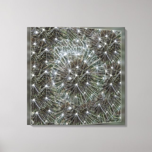 Lienzo Salto de diente de león (Anverso)