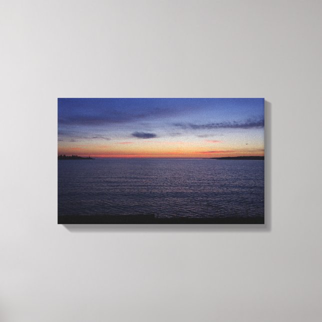 Lienzo Salto de sol en Calcite (Anverso)