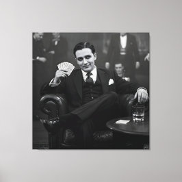 Lienzo Salto de suerte, años 20 por Natasha Us