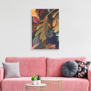 Lienzo Saltos bajo el agua   Georgia O'Keeffe  