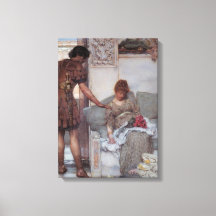 Saludo silencioso (por Lawrence Alma-Tadema)