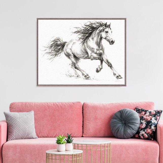 Lienzo Salvaje y Libre (Insitu (Sala de estar))