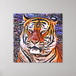 Lienzo Salvar Los Tigres