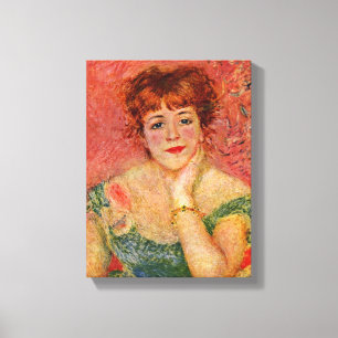 Lienzo Samary-retrato de Pierre-Auguste Renoir - de