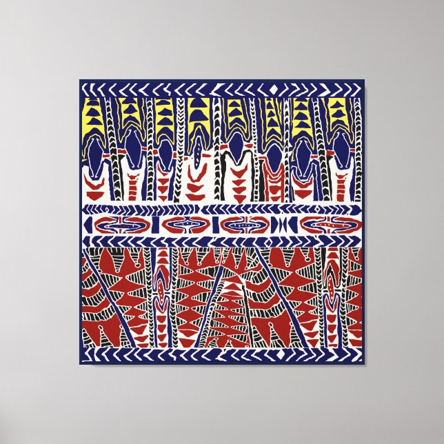 Lienzo Samoa Batik (Anverso)