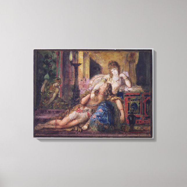Lienzo Samson y Delilah (p/c) (Anverso)
