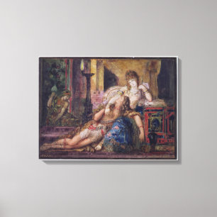 Lienzo Samson y Delilah (w/c)