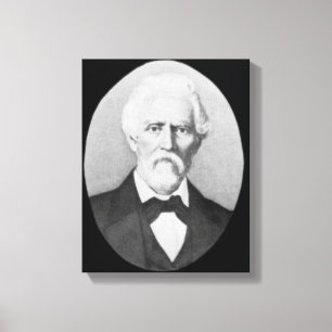 Lienzo Samuel A. Maverick (1803-70) (foto de b/w)