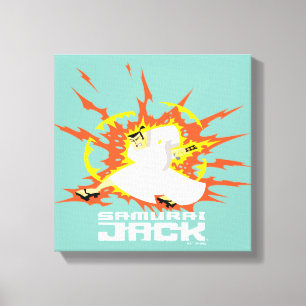 Lienzo Samurai Jack Energy Graphic