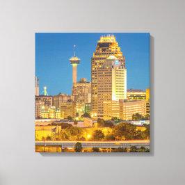 Lienzo San Antonio Texas Wrapped Canvas Art 16.80 X 17.50