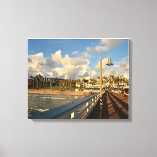 Lienzo San Clemente Pier California