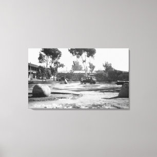 Lienzo San Diego, fotografía vieja de la opinión de la