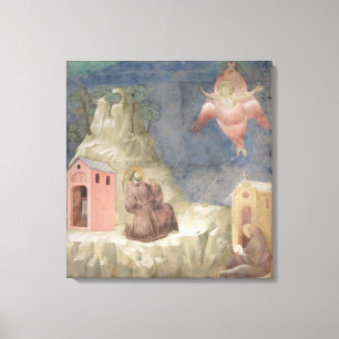 Lienzo San Francisco recibe el Stigmata, 1297-99