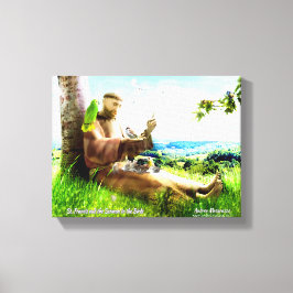 Lienzo San Francisco y los sermonederos de los pájaros