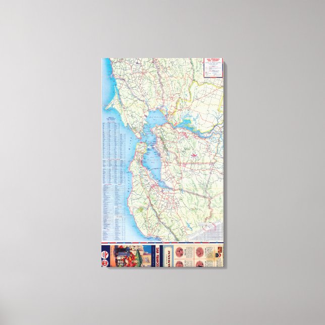 Lienzo San Francisco y sus alrededores 2 (Anverso)