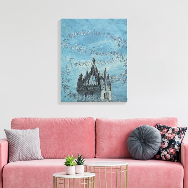 Lienzo San Gil - Sus campanas de Charles Altamont Doyle (Insitu (Sala de estar))