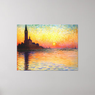 Lienzo San Giorgio Maggiore en Dusk