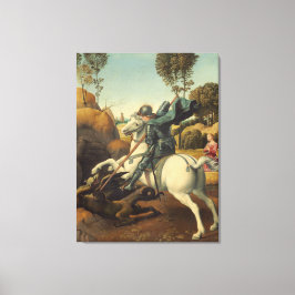 Lienzo San Jorge y el Dragón Rafael