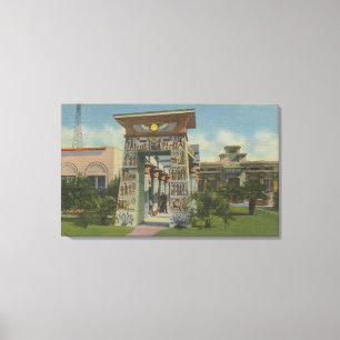 Lienzo San José, CA - Réplica del santuario egipcio