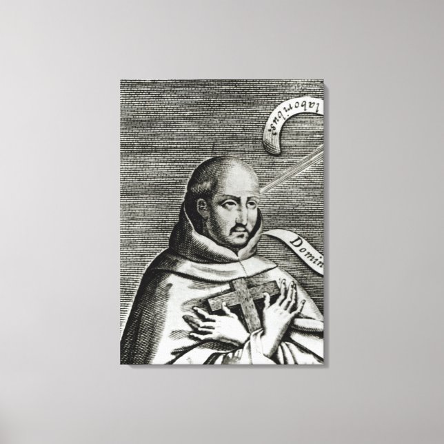 Lienzo San Juan de la Cruz, detalle (Anverso)