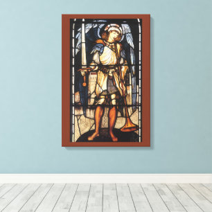 Lienzo San Miguel por Sir Edward Coley Burne-Jones