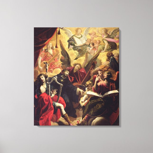 Lienzo San Nicolás de Tolentino (Anverso)