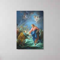 San Pedro invitado a caminar por el agua, 1766