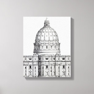 Lienzo San Pedro, Roma