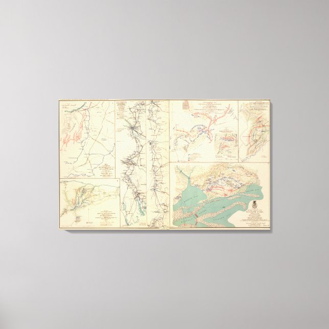 Lienzo San Petersburgo Bentonville Carolinas (Anverso)