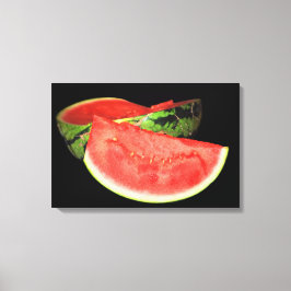 Lienzo sandía roja