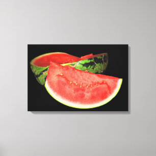 Lienzo sandía roja