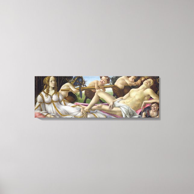 Lienzo Sandro Botticelli - Venus y Marte (Anverso)