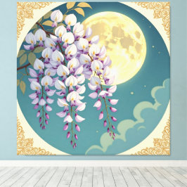 Lienzo „Sanftes Blütenlicht – Magischer Frühlingsmoment“