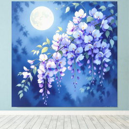 Lienzo „Sanftes Blütenlicht – Magischer Frühlingsmoment“