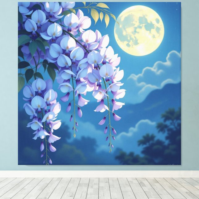 Lienzo „Sanftes Blütenlicht – Magischer Frühlingsmoment“ (Insitu (piso de madera))