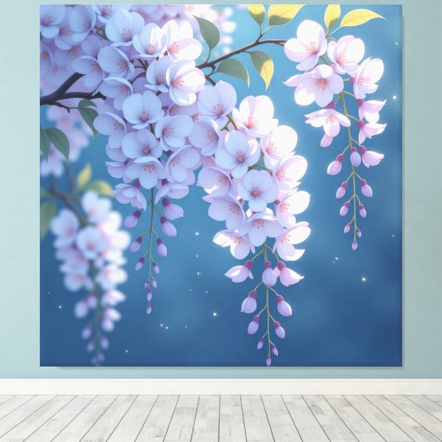 Lienzo „Sanftes Blütenlicht – Magischer Frühlingsmoment“ (Insitu (piso de madera))