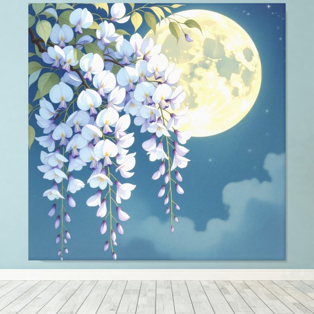 Lienzo „Sanftes Blütenlicht – Magischer Frühlingsmoment“ (Insitu (piso de madera))