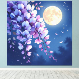 Lienzo „Sanftes Blütenlicht – Magischer Frühlingsmoment“